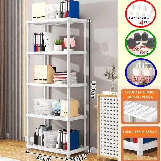 Jual NARITA NET 5 SUSUN KOMBINASI Rak SUSUN Serbaguna Rak Sudut Rak ...