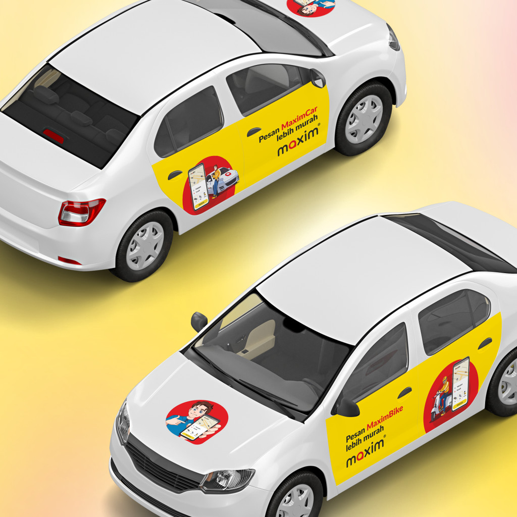 Jual MAXIM - Sticker Mobil Full Branding | Shopee Indonesia