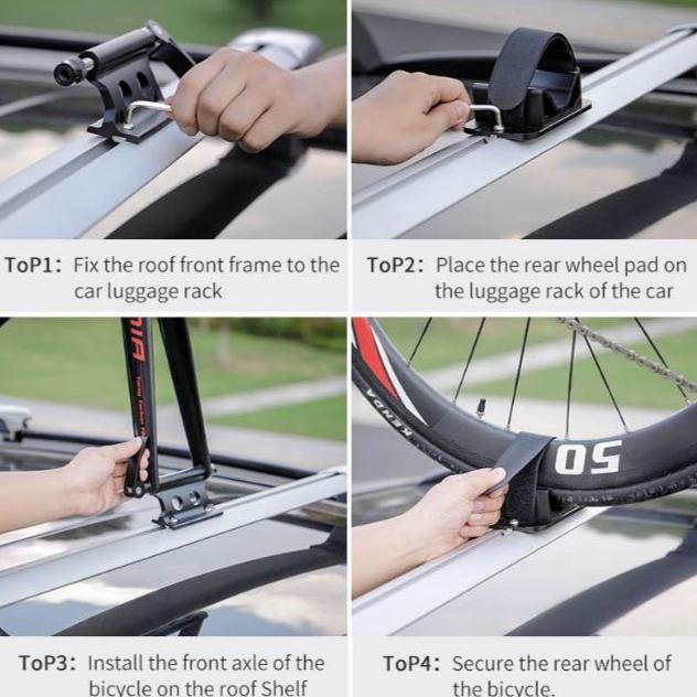Jual Rak Loading Sepeda Atap Mobil - Bicycle Rack Set Carrier Ta Qr ...