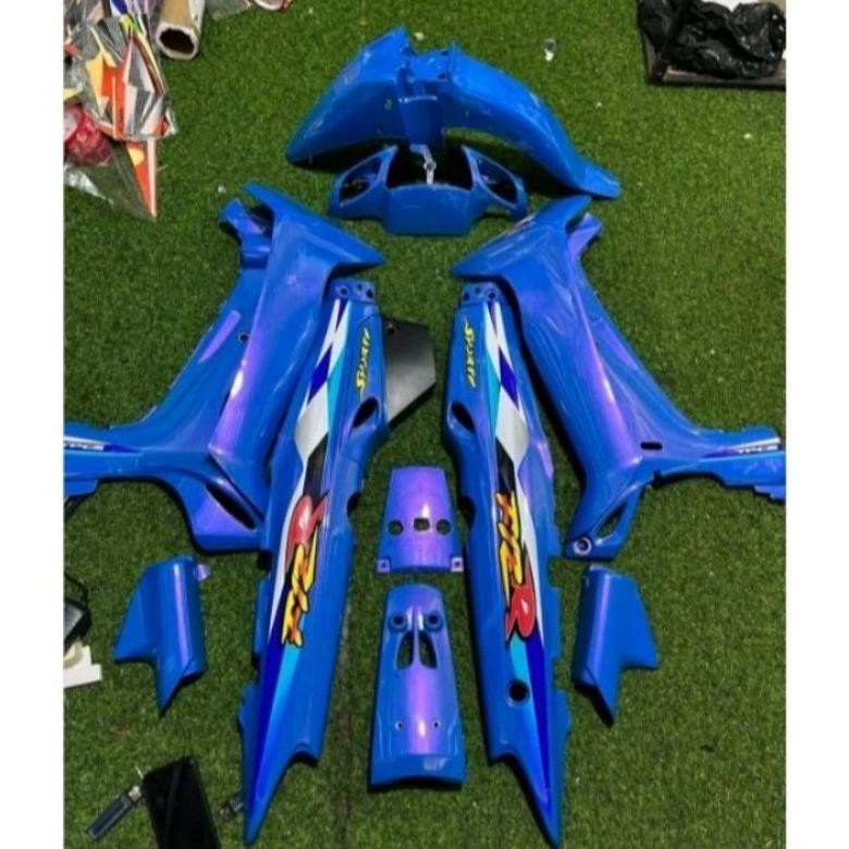 Jual Cover Body FIZR FUllset Halus Yamaha Fizr Tahun 97 Biru Body Set ...