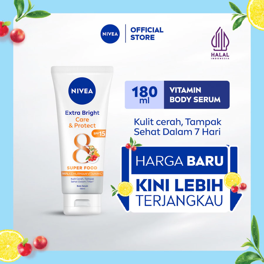Body Serum Extra Bright Care & Protect SPF 15