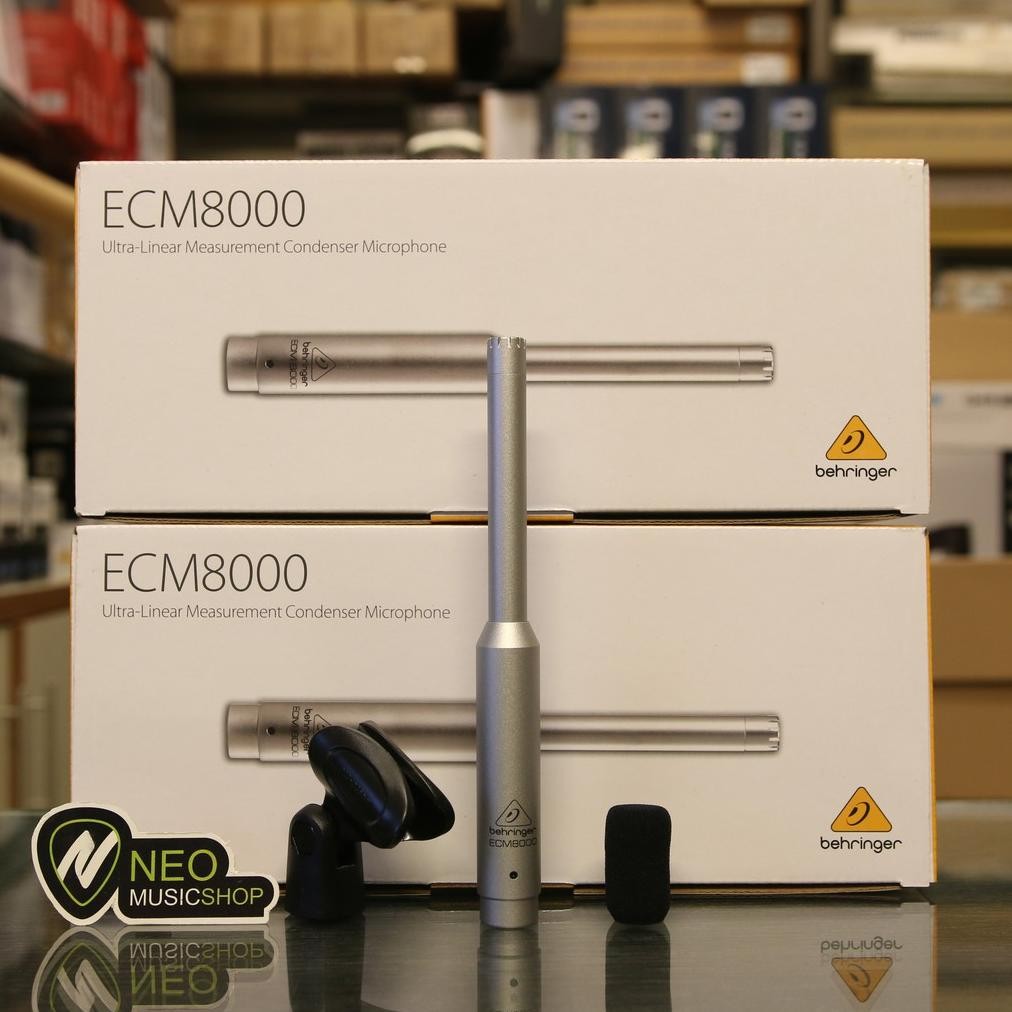 Jual Behringer ECM8000 Mic RTA Measurement Condenser Microphone DiM ...