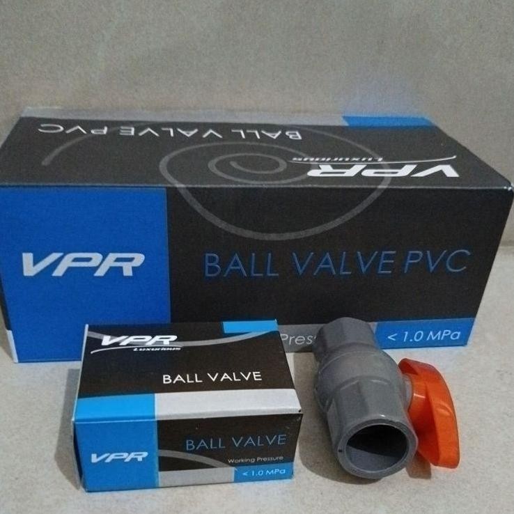 Jual 1Box Isi 12Pcs Ball Vae Pvc 12 Vpr Stop Keran Polos 12 Isi 12Pcs ...