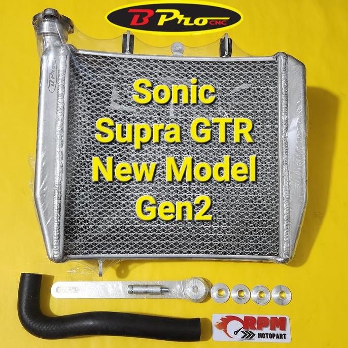Jual Radiator Bpro Supra GTR Sonic 150 Original B Pro | Shopee Indonesia