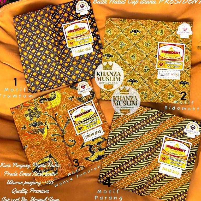 Jual DF185>> KAIN PANJANG HALUS CAP ISTANA PRESIDENT QUALITAS PREMIUM ...