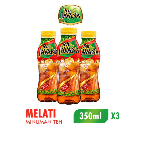 Jual Teh Javana Melati Botol 350 ml x3 | Shopee Indonesia