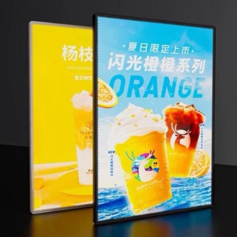 Jual LED Cafe Menu Board/ LED Sign board/Slim Light Box/LED Light Box ...