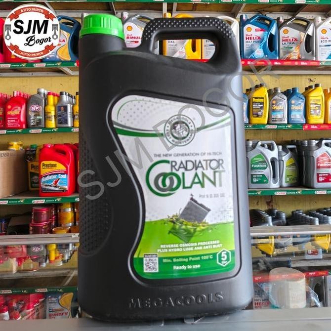 Jual Radiator Coolant Merah/Hijau 5Lt Megacool | Shopee Indonesia