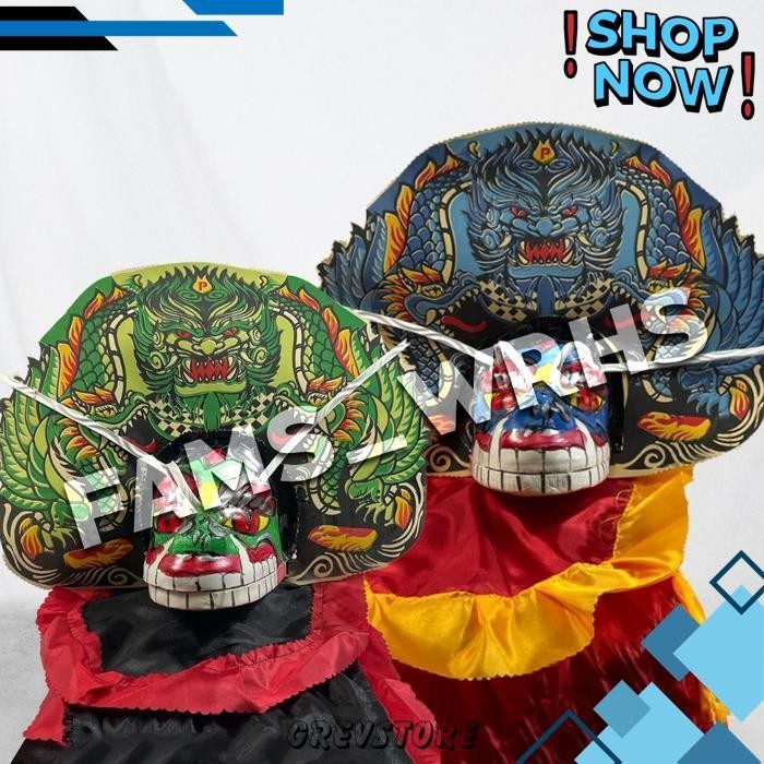 Jual Fams Wrhs Barongan Anak Ukuran Tanggung Barongan Spons Devil ...