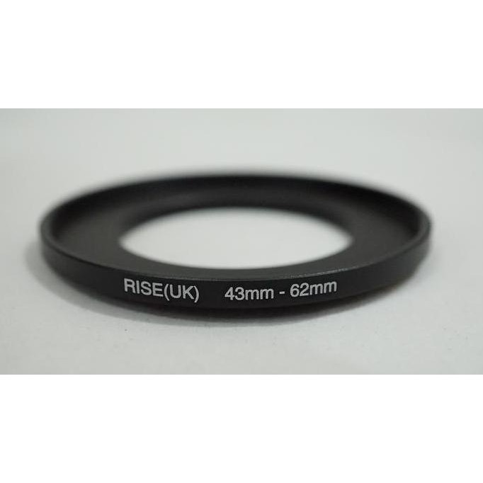 Jual Rise Step Up Filter Ring 43mm - 62mm StepUp 43 mm - 62 mm 43 - 62 ...