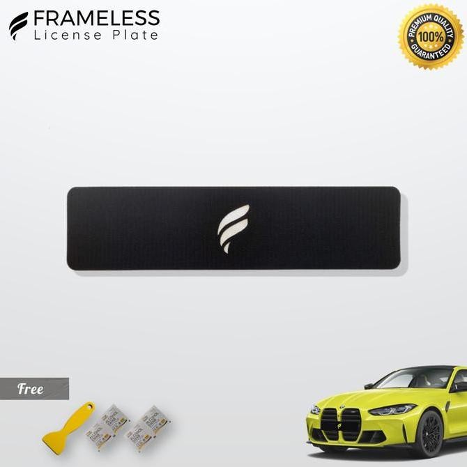 Jual Frameless plate mobil clean look (1 hook) bagian bumper saja ...