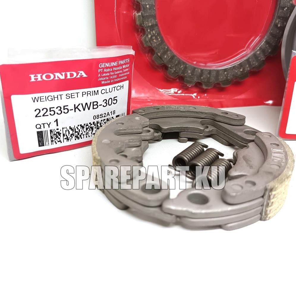 Jual KWW / KWB PAKET REVO ABS 3 JENIS PELAT KOPLING + KAMPAS GANDA ...