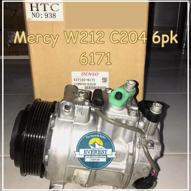 Jual TERBARU - Compressor Kompresor AC Mobil Mercy W212 6pk Denso (6171 ...