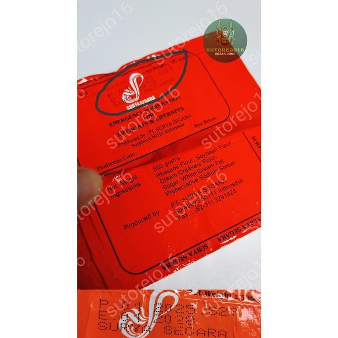 Jual ransum food ration makanan darurat biscuit kapal sekoci mre RANSUM ...