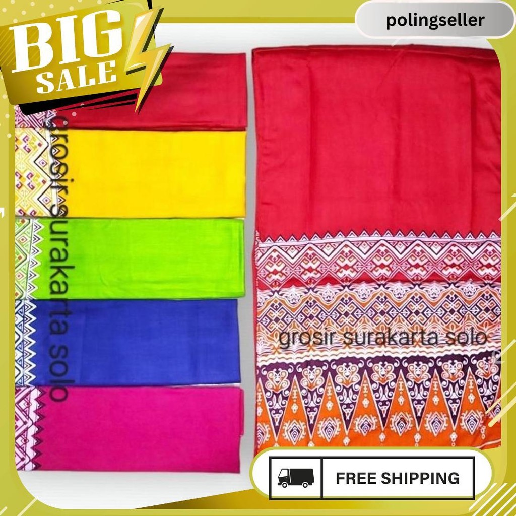 Jual Sampur Batik/ Selendang Batik Motif Bugis Siap Kirim | Shopee ...