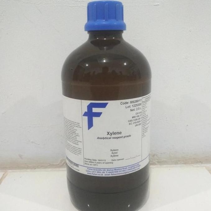 Jual Xylene Ar / Xylol Ar 99.13% , Fisher Scientific Co | Shopee Indonesia