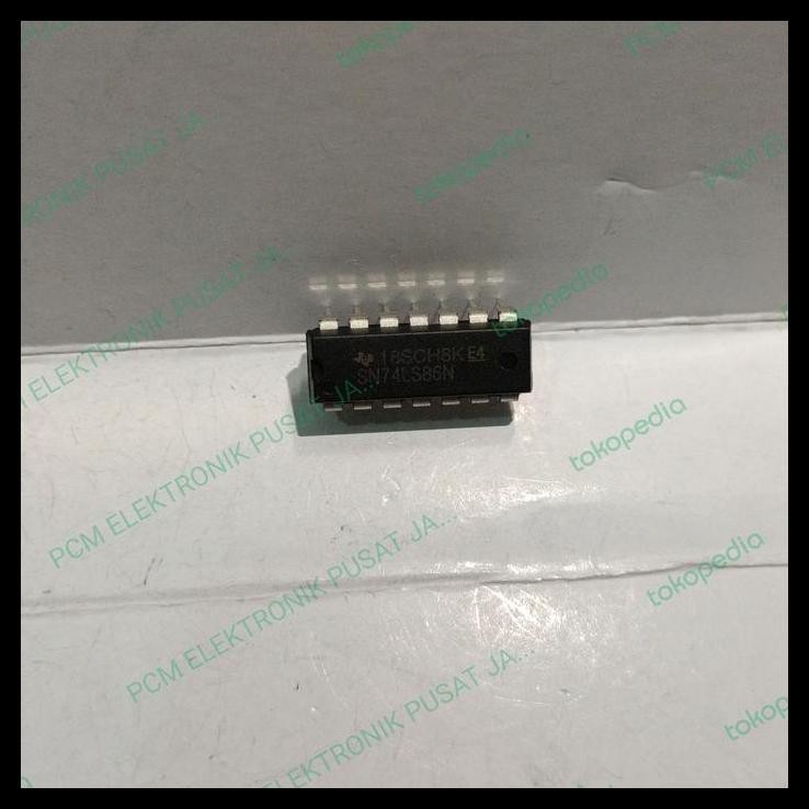 Jual DISKON 2234 IC TTL SN74LS86N SN 74LS86N 74LS86 N SN74LS86 74LS 86 ...