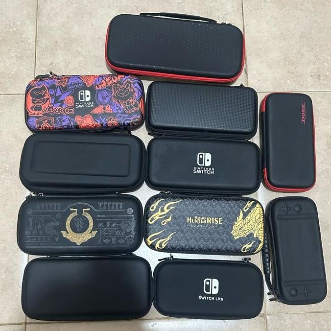 Jual [SECOND 2] Nintendo Switch Pouch Case OLED V1 V2 Lite (Skull & Co ...