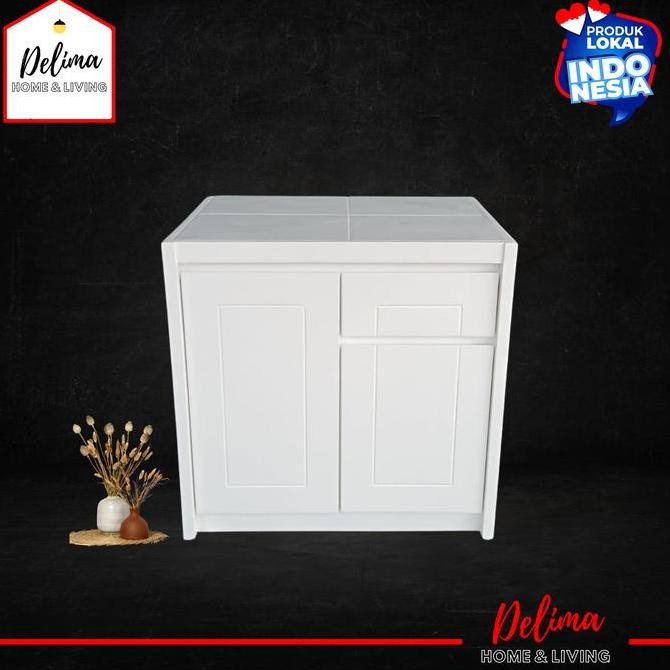 Jual Meja Dapur 2 Pintu /Kitchen Set Bawah /Rak Kompor/Rak Piring ...