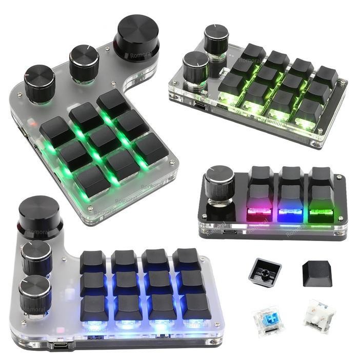 Jual NG Macropad Dumpad Dumbpad Numpad Macro Keyboard Mechanical ...
