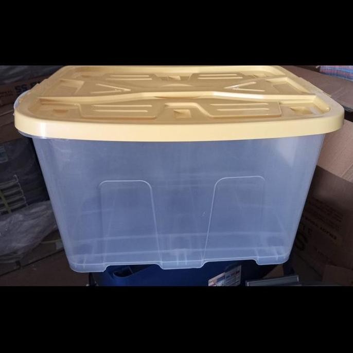 Jual (GOJEK) Box Container 100L Bening / Kontainer Box 100L Plastik ...