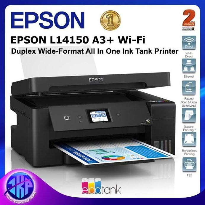 Jual Epson L14150 A3+ Wi-Fi Duplex Wide-Format All-in-One Ink Tank ...