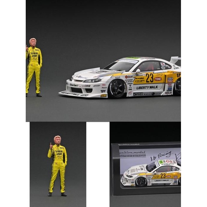 Jual Ignition Model 1/18 LBWK LB Super Silhouette Nissan S15 Silvia ...