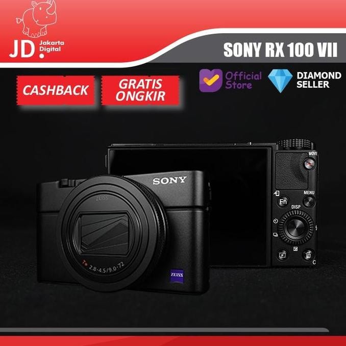 Jual Sony Cybershot Rx100 Vii Camera Pocket Sony Rx-100 Vii | Shopee ...