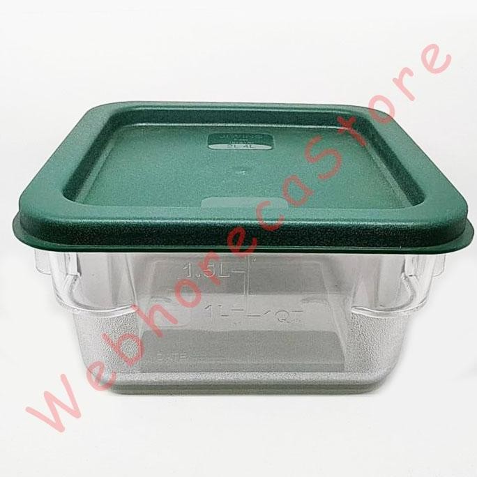 Jual Jiwins Square Food Container 2Qt +Lid/ Toples Makanan Pc Tutup 2L ...