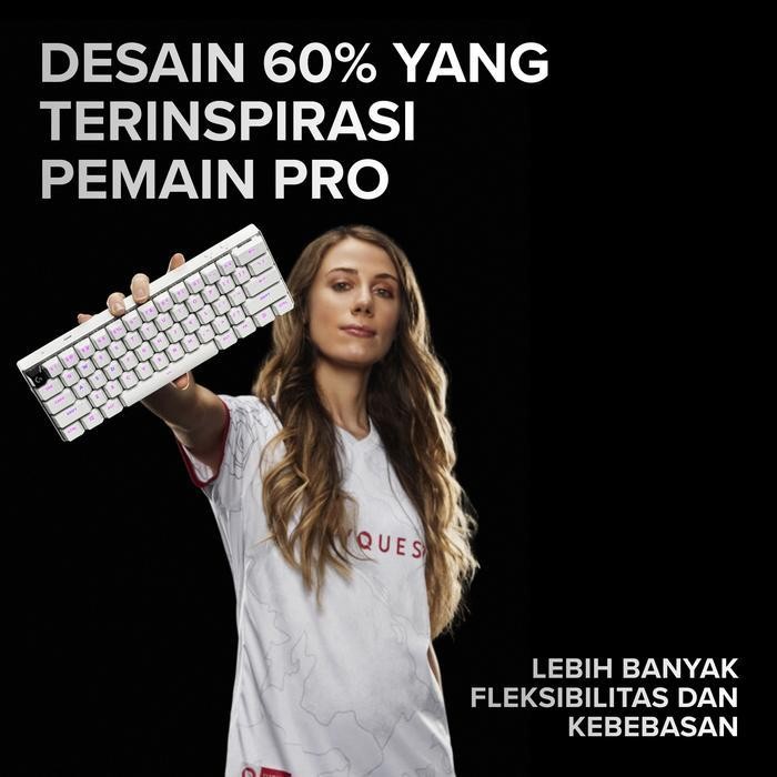 Jual Tp Logitech G Pro X 60 Lightspeed Keyboard Wireless Tactile With ...