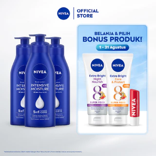 NIVEA Body Intensive Lotion 380ml Triplepack