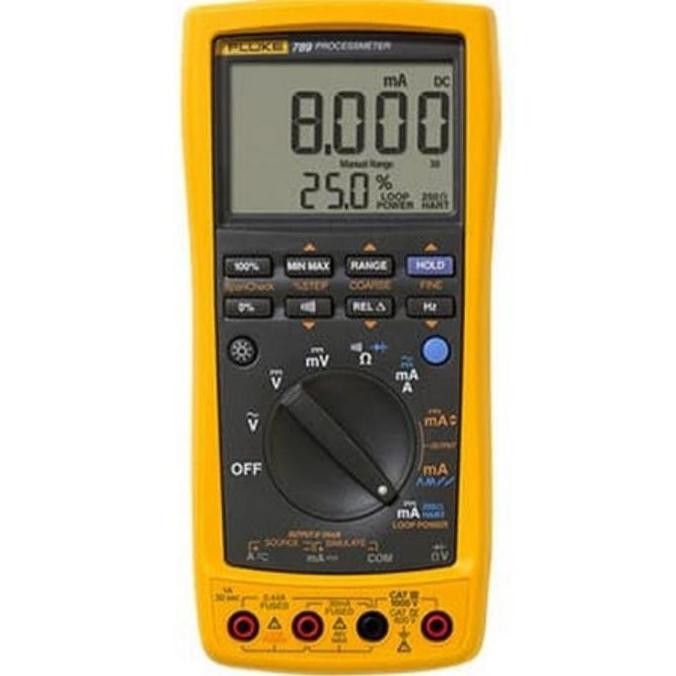 Jual FLUKE 789 PROCESSMETER DIGITAL MULTIMETER PROCESSMETER ORIGINAL ...