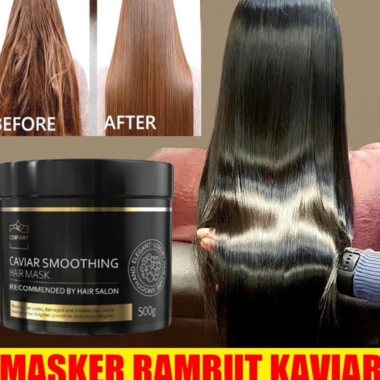 Jual Bpom Isi G Krim Pelurus Rambut Masker Rambut Kaviar Hair Mask ...
