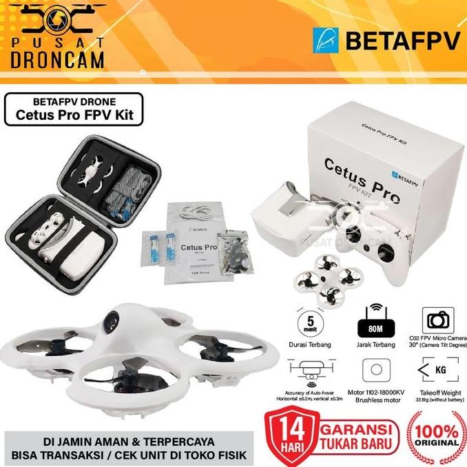Jual TERBARU - BETAFPV Cetus Pro FPV Kit - RTF FPV Brushless Drone ...