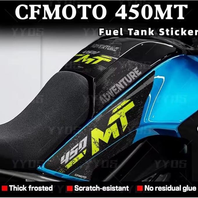 Jual NEW Stiker Tanki Motor CF Moto 450Mt , Decal Sticker Tank Pad ...