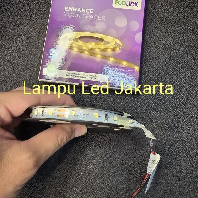 Jual led strip eco 60led 25watt 5meter. strip lht eco 5m 25w | Shopee ...