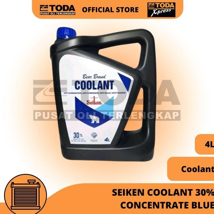 Jual Air Radiator Seiken Coolant 30% Concentrate 4L Original Ready ...