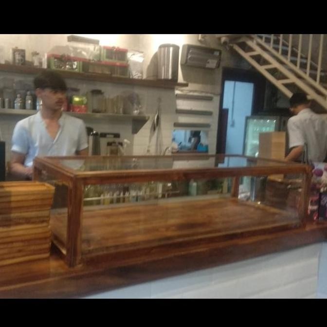 Jual food display etalase makanan roti customize cafe resto hotel 135 ...