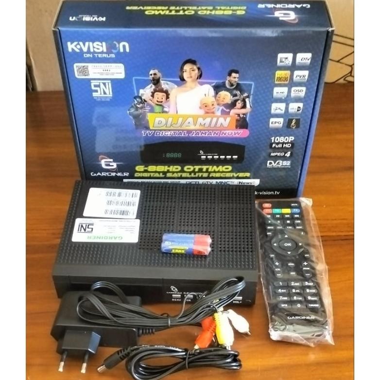 Jual NEW receiver k-vision GOL Gardiner ottimo G-88 HD [terbaik ...