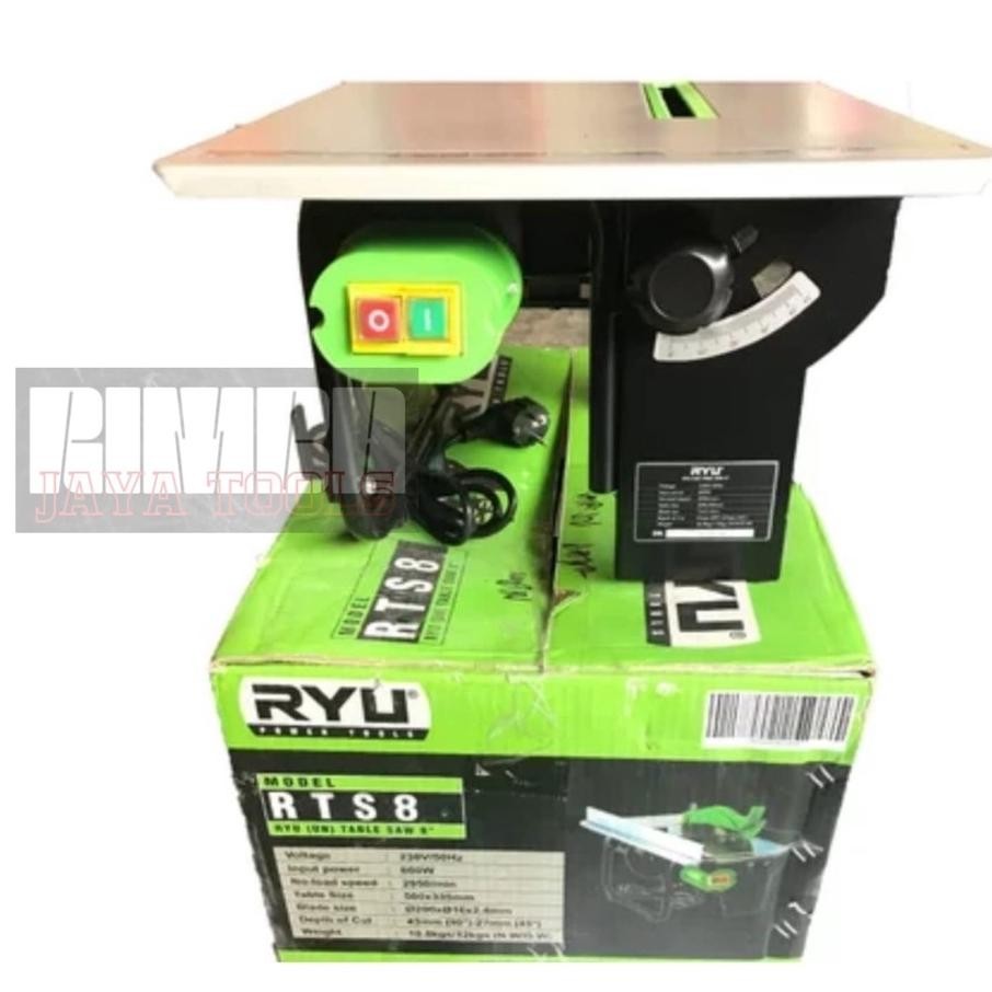 Jual Tekiro Ryu RTS 8 Table Saw 8 Inch / Mesin Gergaji Kayu Meja murah ...