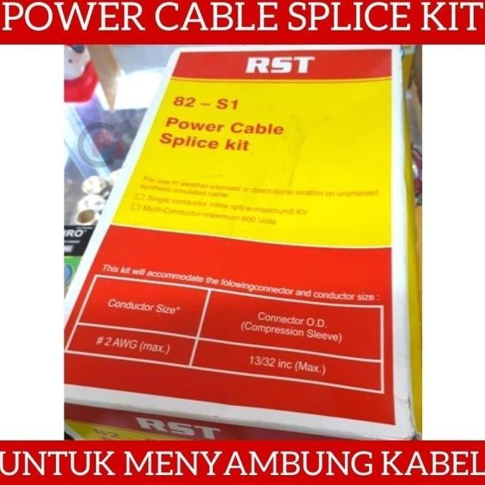 Jual Power Splice Penyambung Cor Sambung Kabel Dalam Air Model Rst / 82 ...