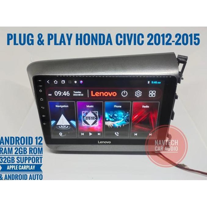 Jual NEW Head unit android 10 inch 2GB oem honda civic / Head unit ...