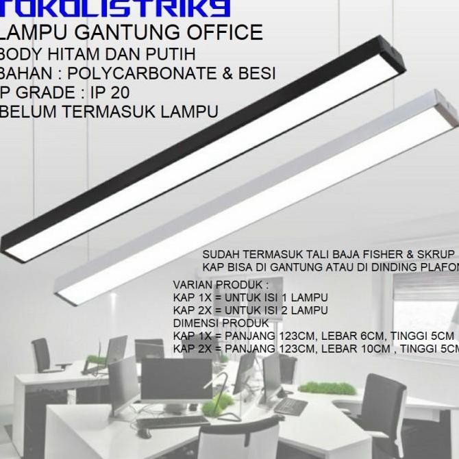 Jual Lampu Balok Led Office T8/Lampu Gantung Office T8 Lampu Philips ...
