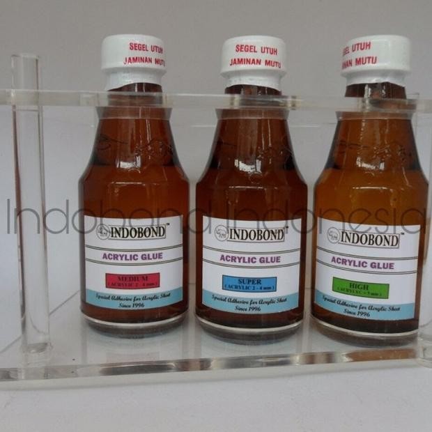 Jual Lem akrilik INDOBOND (techno glue) tipe HIGH 180ml | Shopee Indonesia