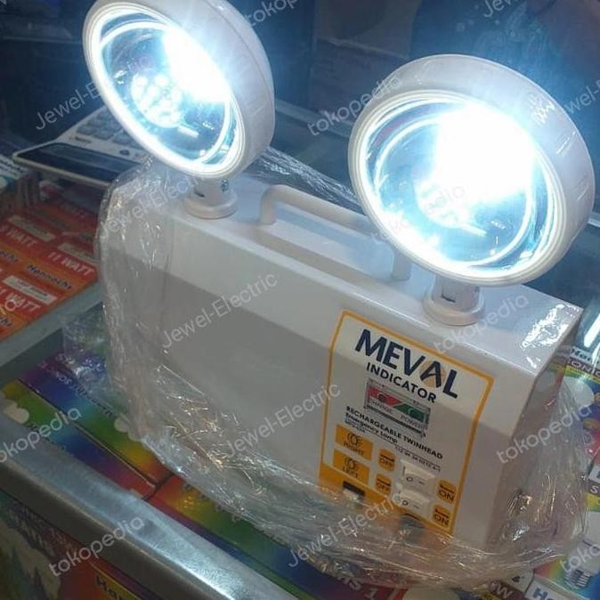 Jual Lm Lampu Emergency Mata Kucing Led Mp2-02A Lampu Dar Led Meval ...