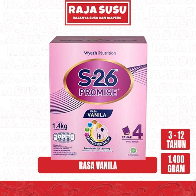 Jual S26 PROMISE BOX 1400 GR - RAJA SUSU | Shopee Indonesia