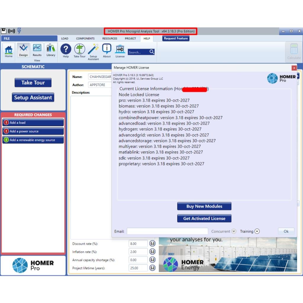 Jual PV Homer Pro 2024 versi 3.18.3 Full Version Software Microgrid ...