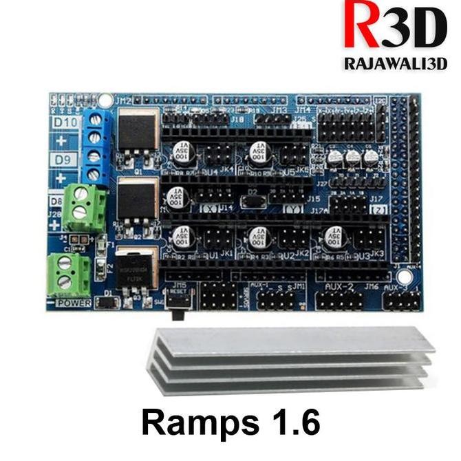 Jual Ramps 1.6 Expansion Control Panel with Heatsink Upgraded Ramps ...