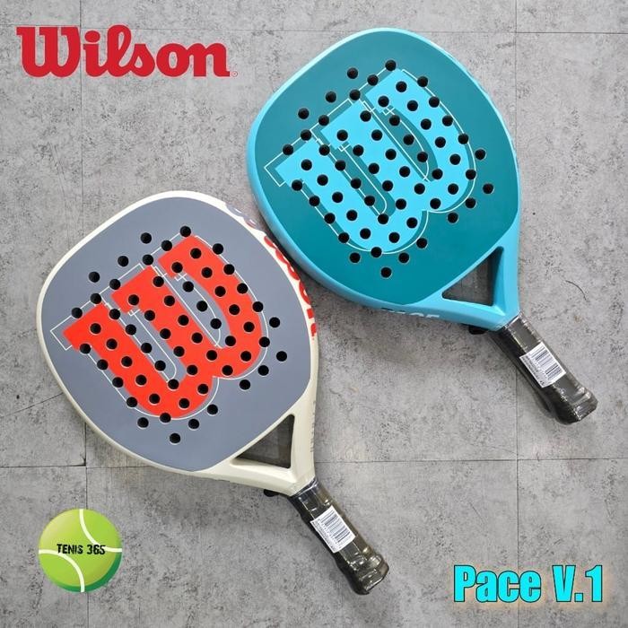 Jual Raket Padel Wilson Pace V1 New Best Quality 100% Original | Shopee ...