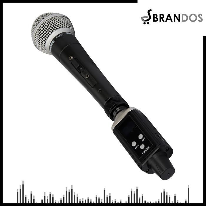 Jual Microphone Wireless System Jack Xlr Akai 6.5Mm Gitar Drum Biola ...